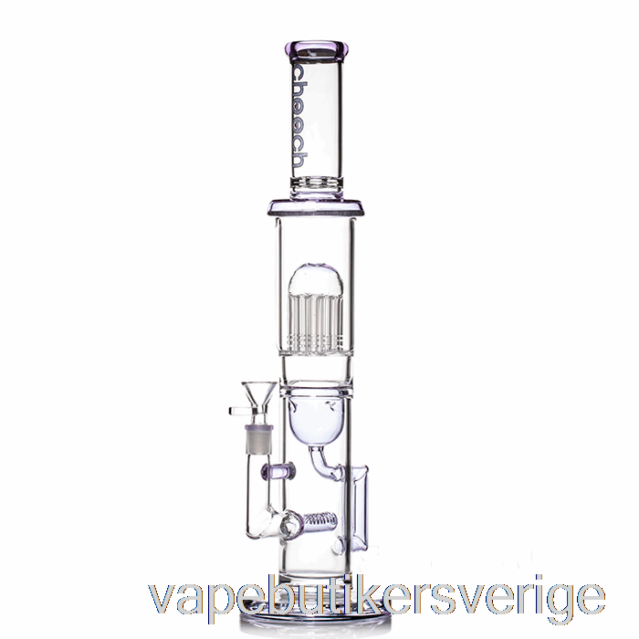 Vape Sverige Cheech Glass Tree Recycler Stor Rigg Bong Lila